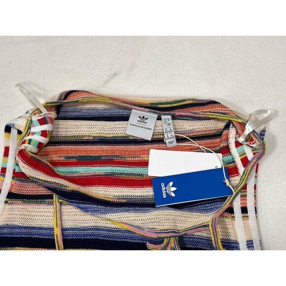 Adidas Originals Ksenia Schnaider Stripe Knit Dress M Multicolor NWT - Picture 10 of 16